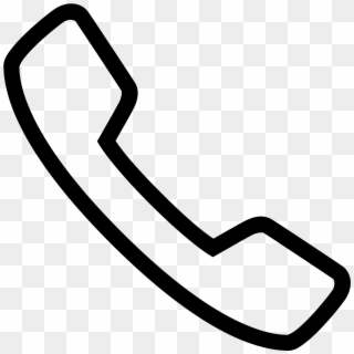 Phone & Fax - Phone Icon White Png Clipart