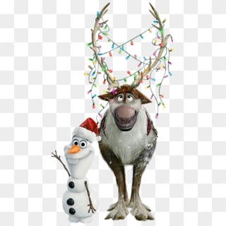 Frozen Clipart Oluf - Merry Christmas Disney Frozen - Png Download