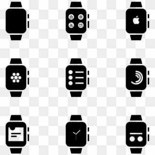 36 Icons - Smart Watch Icon Free Clipart