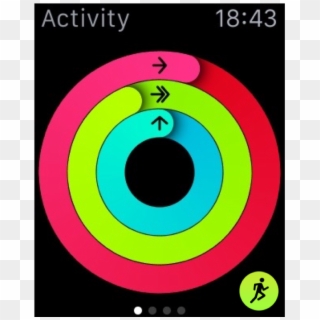 Just Like The Activity Rings In The Bottom-right Corner - Apple Watch Face Activity Clipart