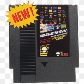 Nintendo 395 In 1 Mega Collection - Nintendo Clipart