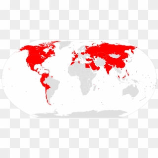 Papa John's Locations - Communist Party In World Map Clipart