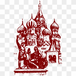 Hd Image Russia - St Basil's Cathedral Png Clipart