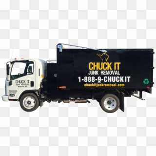 Angie's List Award Chuck It Junk Removal Dumpster Rental - Commercial Vehicle Clipart