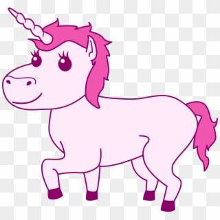Clipart Unicorn - Pink Unicorn Clipart - Png Download