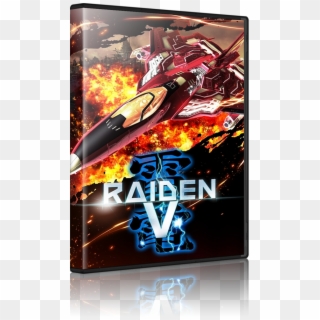 Raiden V - Box - 3d - Ps4 雷電 Clipart