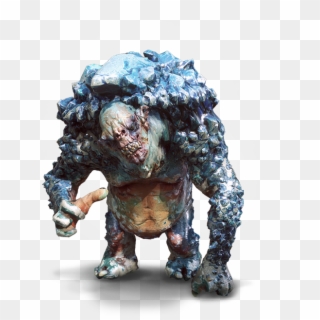 Ice Troll - Witcher Rock Troll Drawing Clipart
