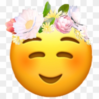 Sticker Emoji Snapchat Snapchatfilter Flowers - New Heart Face Emoji Clipart