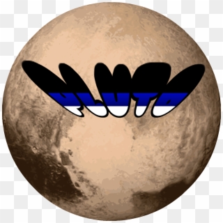 The Resurrection Of Pluto - Dwarf Planet Pluto Clipart - Png Download
