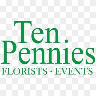 Ten Pennies Florist - Graphic Design Clipart