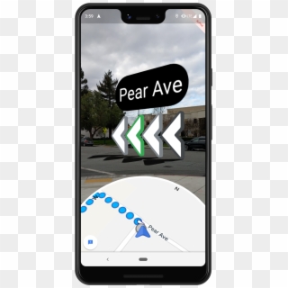 What It's Like To Walk With Google Maps In Augmented - Google Ar Maps Clipart