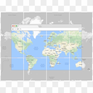 Tiled Map - Atlas Clipart