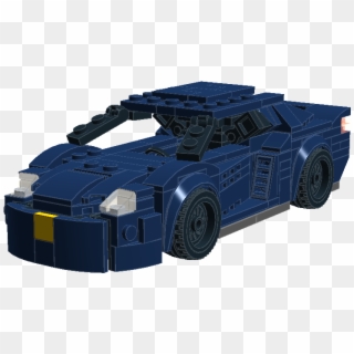 Dark Blue Lambo - Model Car Clipart