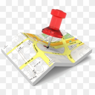 Google Maps Icon - Map 3d Icon Png Clipart