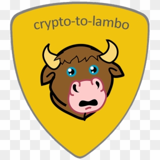Crypto To Lambo Logo - Lambo Logo Clipart