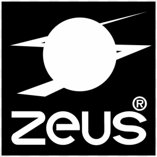Zeus Logo Black And Ahite - Circle Clipart