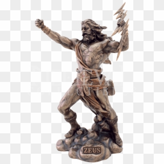 Price Match Policy - Statue Of Zeus With Lightning Bolt Clipart