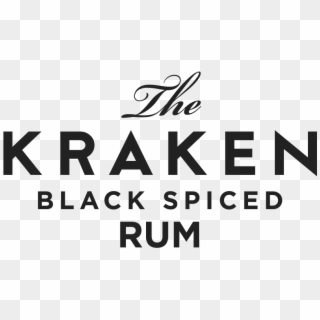 Kraken Black Rum - Calligraphy Clipart