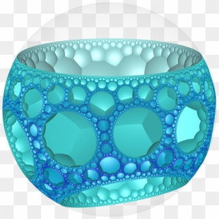 Hyperbolic Honeycomb 7 3 3 Poincare - Fractal Art Clipart