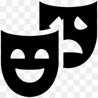 Join Parallel 45 Theatre For An Interactive Workshop - Theater Masks Icon Clipart