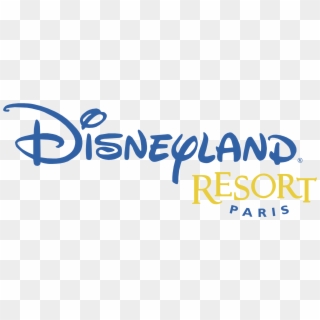 Disneyland Resort Paris Logo Png Transparent - Calligraphy Clipart