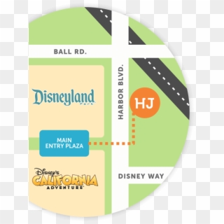Map - Disneyland Clipart