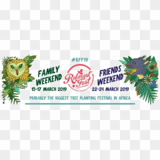Book Now For The 2019 Reforest Fest's Family Weekend - Poster Clipart