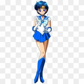 Sailor Mercury Png - Sailor Moon Characters Mercury Clipart