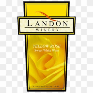 Yellow Rose - Landon Winery Clipart