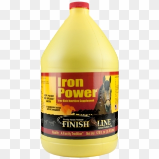 Finish Line Iron Power Gallon - Bottle Clipart