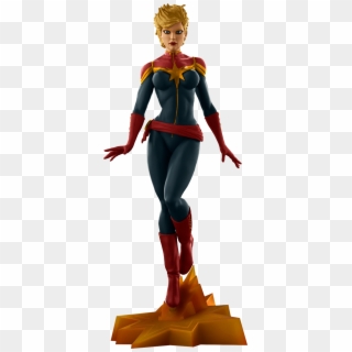 Captain Marvel 9" Pvc Statue - Captain Marvel Statue Clipart