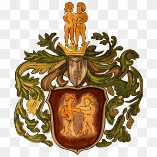 Coat Of Arms Zodiac Sign Gemini - Heraldry Gemini Clipart