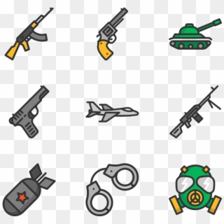 Weapons - Cartoon War Weapons Clipart