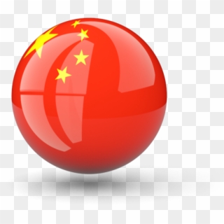 Illustration Of Flag Of China - China Round Flag Png Clipart