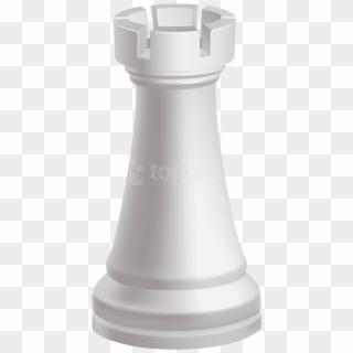 Free Png Download Rook White Chess Piece Clipart Png - Chess Pieces Transparent Png