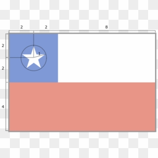 Flag Of Chile - Bandera De Chile Medidas Clipart