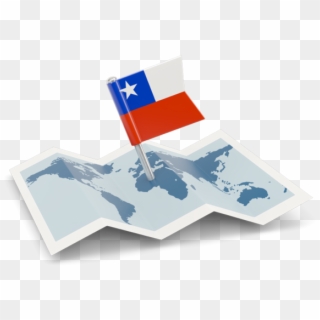 Chile Map Flag Png Clipart