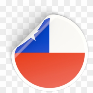 Illustration Of Flag Of Chile - Chile Sticker Clipart