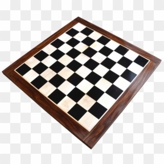 Wooden Chess Board Ebony Sheesham Wood - Chess Clipart
