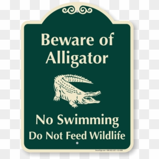 Beware Of Alligator - Beware Of Dogs Clipart