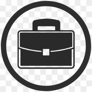 Briefcase Icon - Source - Paulhendrixfilms - Com - Suitcase Icon In Circle Clipart