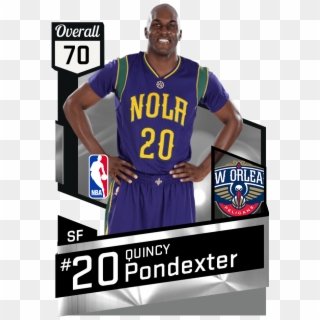 Quincy Pondexter - Alonzo Mourning Nba 2k17 Clipart
