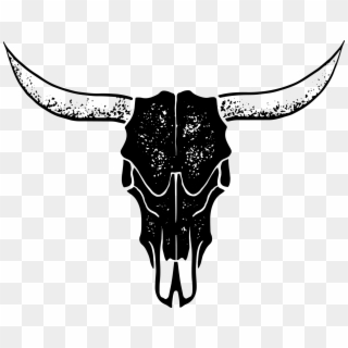 Clipart Royalty Free Colorado Craft Butchers Wagyu - Texas Longhorn Skull - Png Download