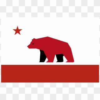 Redesignsmy Crack At A California State Flag Redesign - American Black Bear Clipart