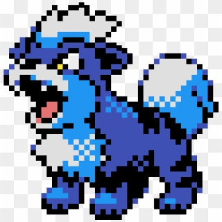 My Shiny Growlithe - Pixel Art Growlithe Clipart