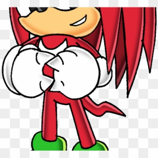 Sonic The Hedgehog Clipart Knuckles The Echidna - Classic Knuckles The Echidna - Png Download