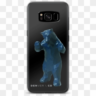 Blue Bear Samsung 01 Mockup Case On Phone Case On Phone - Samsung Group Clipart
