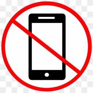 No Cell Phone Clip Art No Cell Phone Clip Art No Phone - No Cell Phone Transparent - Png Download