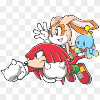 Sonic Advance - Sonic Advance 3 Cream And Knuckles Clipart