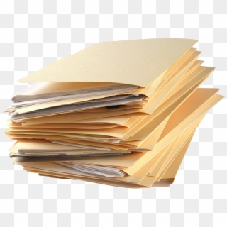 Stack Of Papers Png - Stack Of Folders Png Clipart